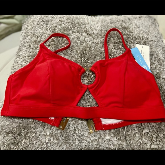 Brand New Catalina red bikini top - Picture 2 of 7
